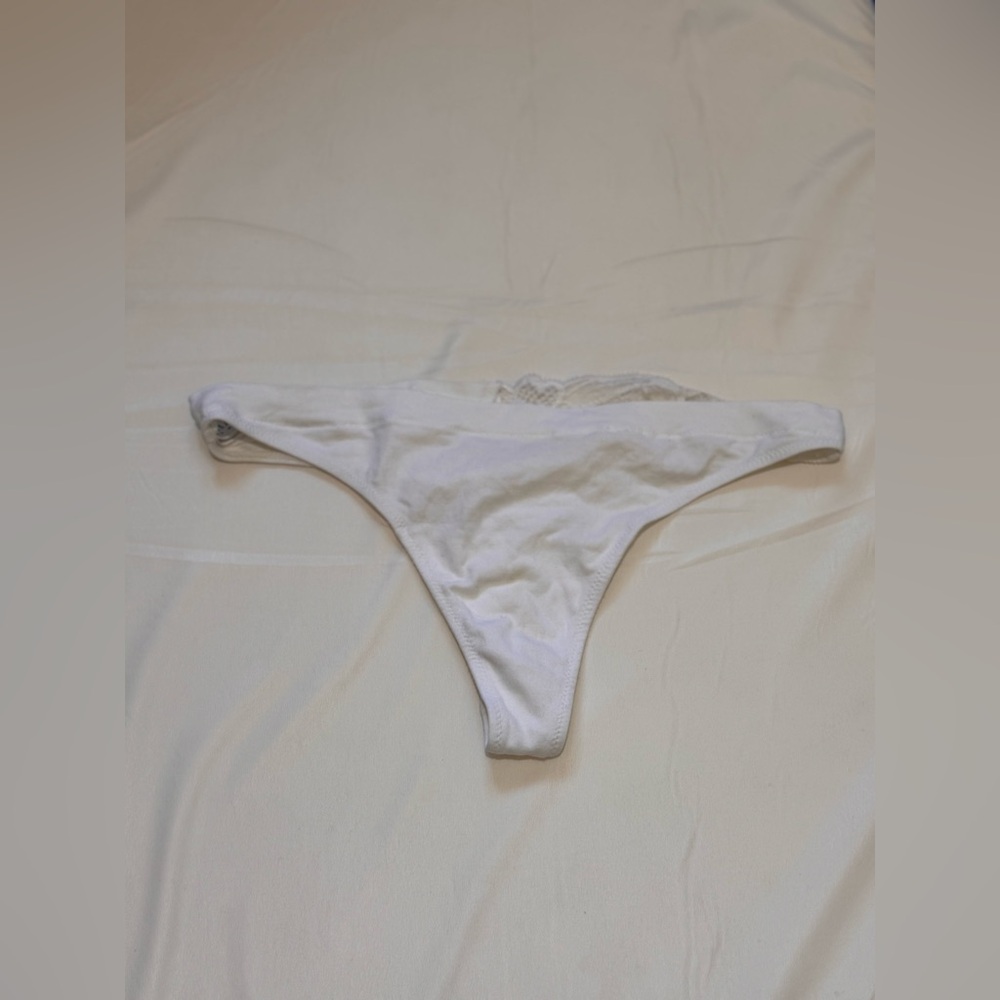 La Perla Elegant White Bikini Bottom